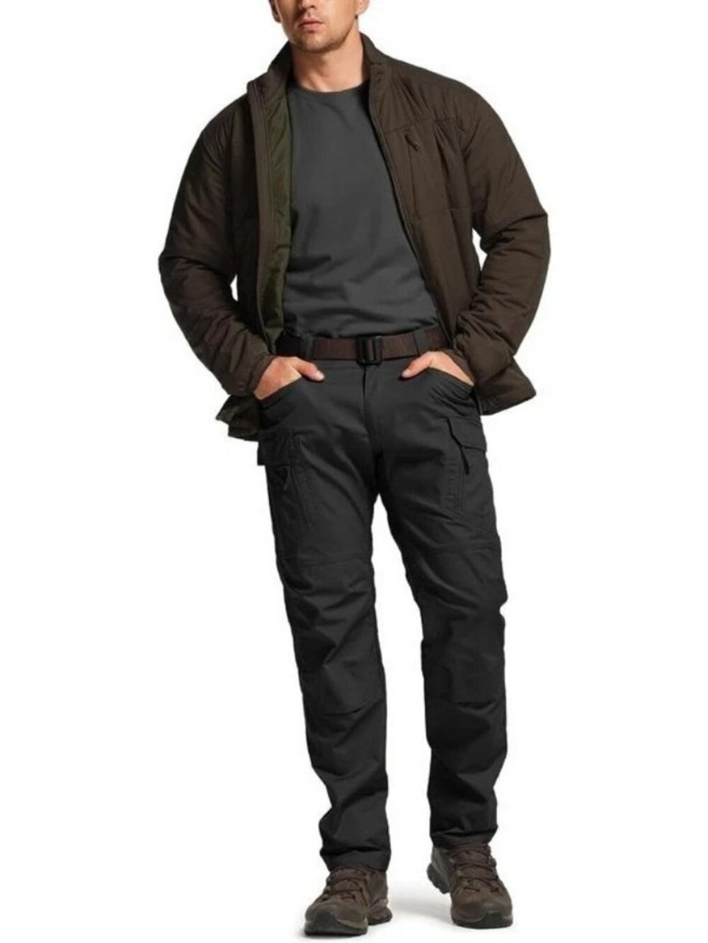 NEW CQR Tactical Pants Water Resistant Ripstop Cargo Pants Police Navy 30x32